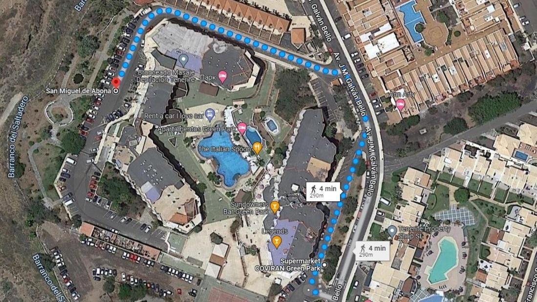 Apartamento Tipo Estudio En Apartamentos Green Park, Golf Del Sur, Tenerife San Miguel de Abona Kültér fotó